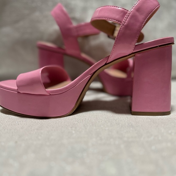NEVER WORN pink block heels! - Picture 3 of 4